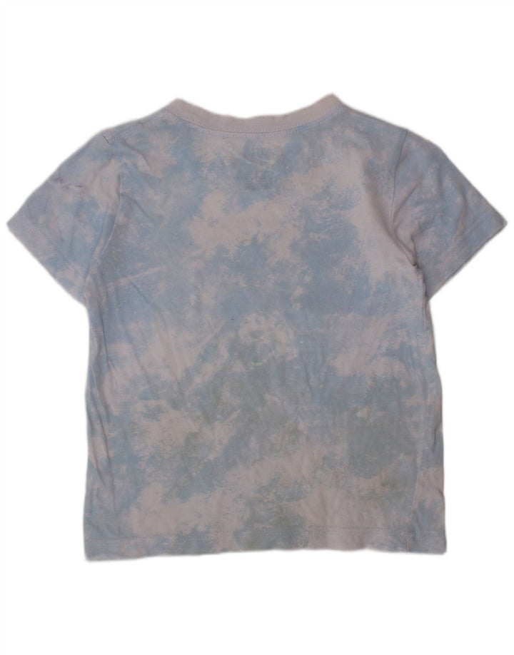 Chłopięcy T-shirt z grafiką NIKE Top 4-5 lat, mały, niebieski Tie Dye