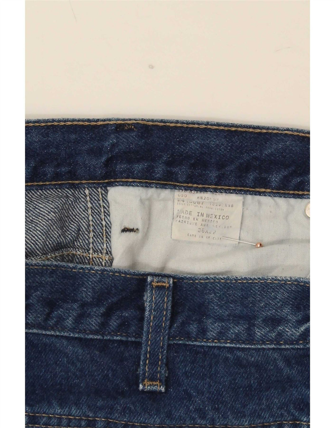 Męskie luźne dżinsy Dickies W36 L27 Niebieskie bawełniane
