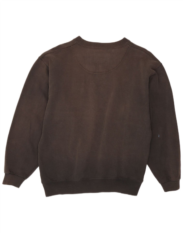 Męski sweter z grafiką Champion, mały, brązowy