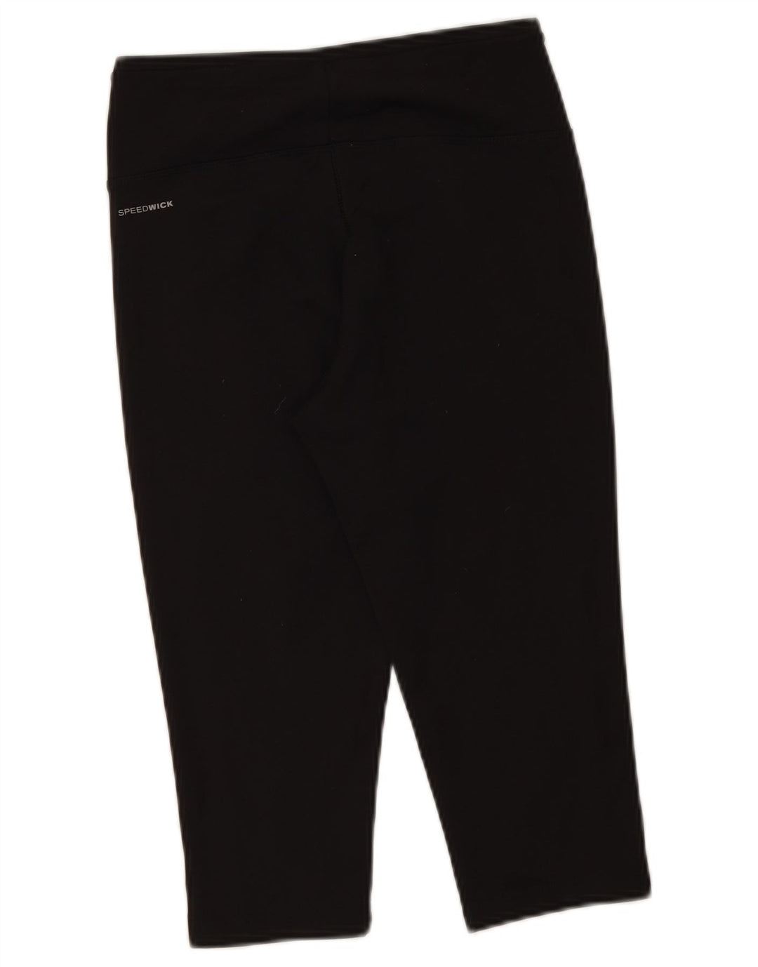 Damskie legginsy Reebok Capri UK 8/10, małe, czarne, poliestrowe