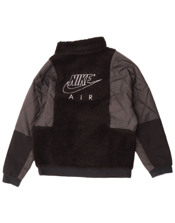 Chłopięca kurtka polarowa Nike, 13-14 lat, XL, czarna, poliestrowa