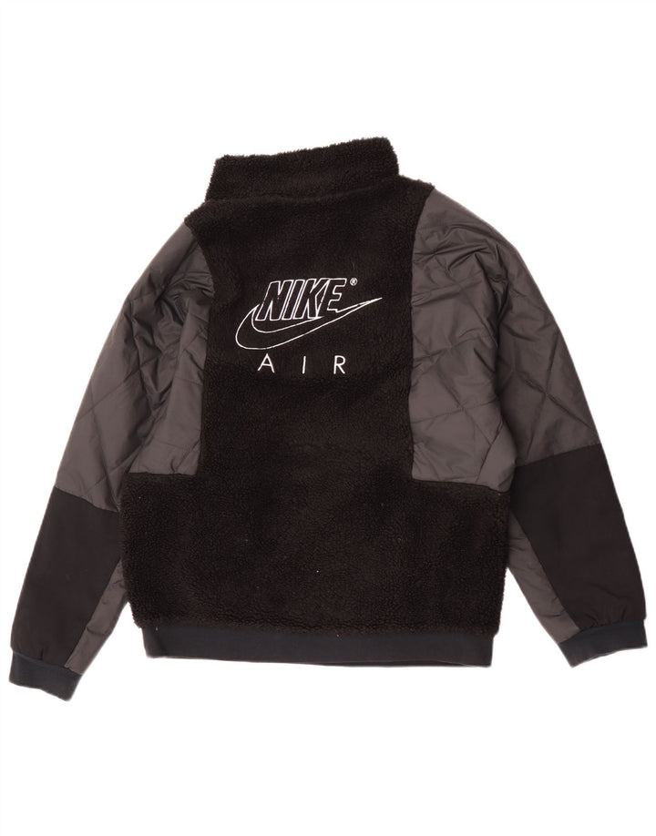 Chłopięca kurtka polarowa Nike, 13-14 lat, XL, czarna, poliestrowa