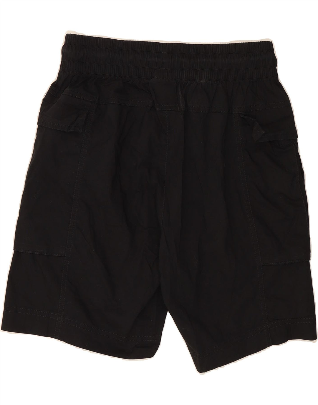 NIKE Womens Casual Shorts Small W28  Black Cotton Vintage Nike and Second-Hand Nike from Messina Hembry 