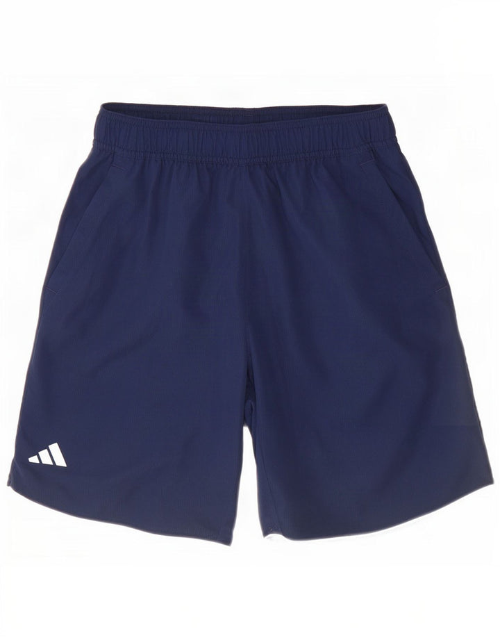 Męskie spodenki sportowe Adidas Aeroready, małe, granatowe, z poliestru