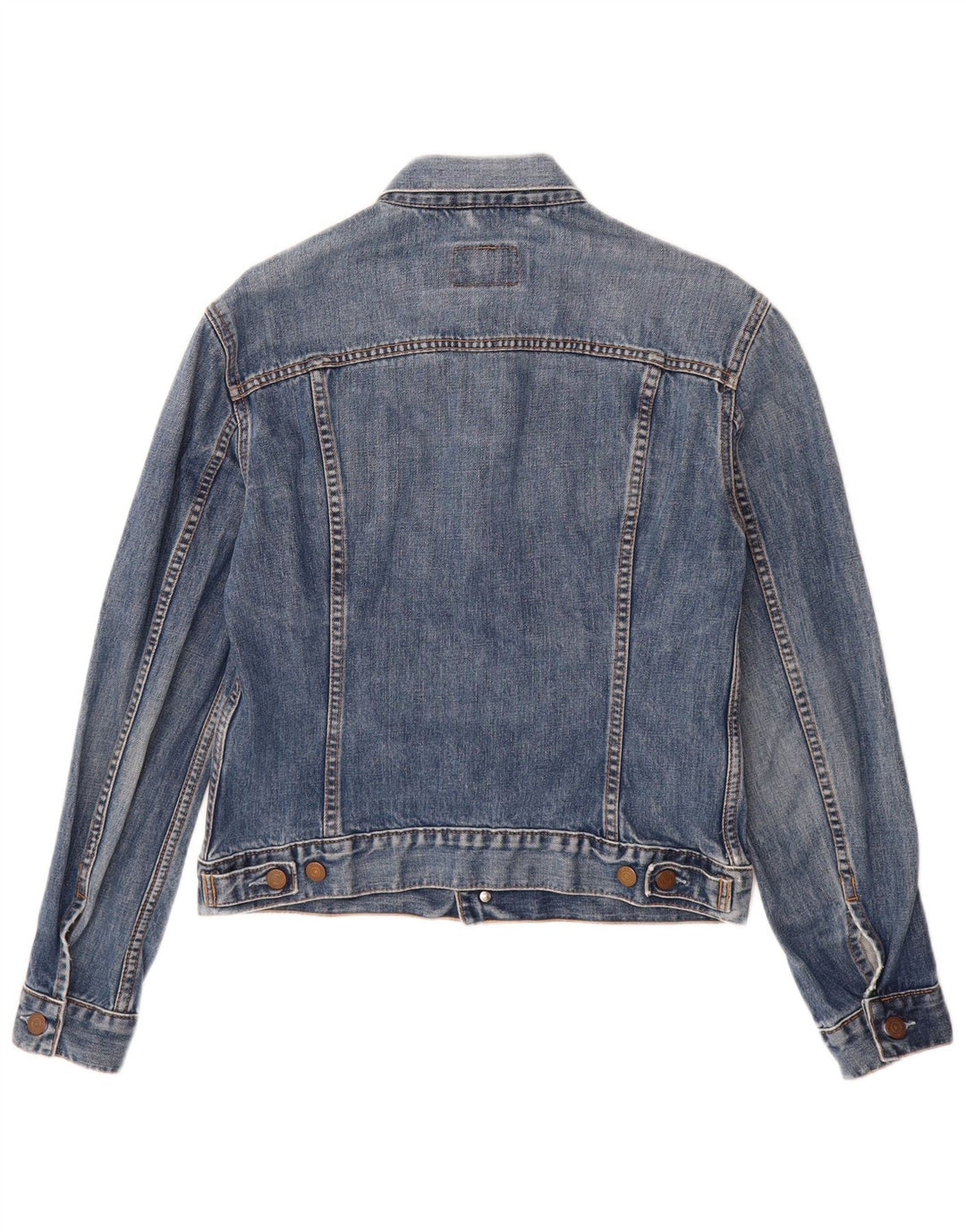 Damska kurtka dżinsowa LEVI'S UK 14, duża, niebieska, bawełniana