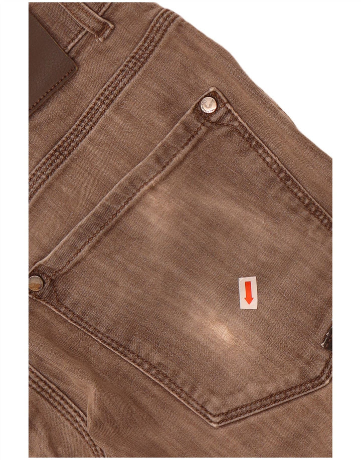 Męskie jeansy slim fit Trussardi IT 47 Small W31 L29 Szare