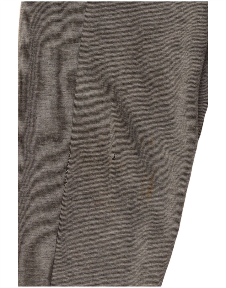 Chłopięce spodnie dresowe PUMA Joggery 9-10 lat Szara bawełna z blokami kolorów