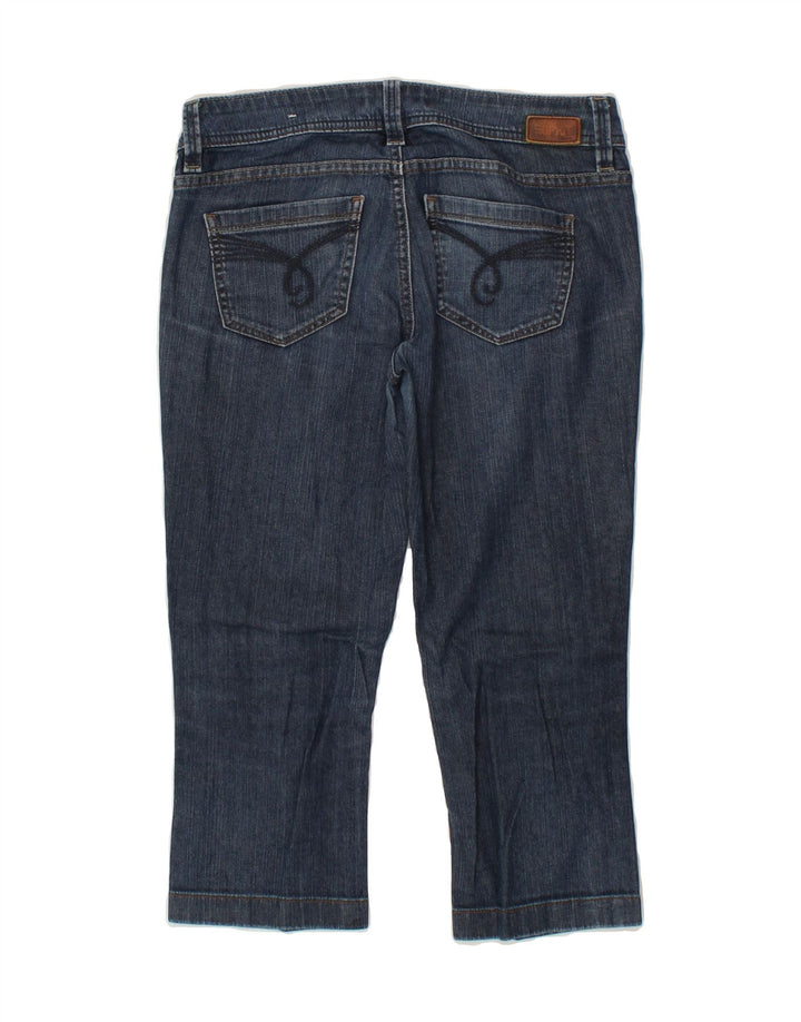 ESPRIT Womens Capri Jeans W30 L20 Navy Blue Cotton Vintage Esprit and Second-Hand Esprit from Messina Hembry 