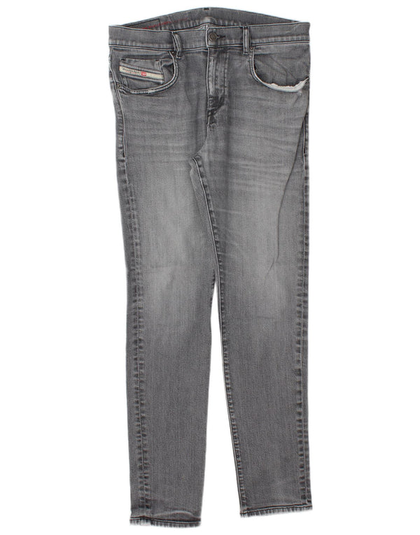 DIESEL Męskie jeansy skinny W33 L30 Szara bawełna