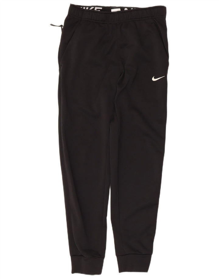 Męskie spodnie dresowe Nike Therma-Fit Joggers, małe, czarne, poliestrowe