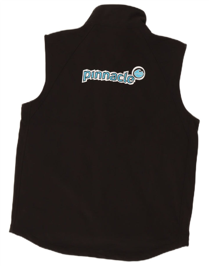 Męska kamizelka Russell Athletic Graphic Utility UK 42 XL, czarny poliester