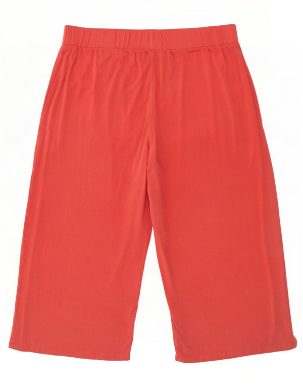 Damskie spodnie dresowe Marks & Spencer Capri UK 18 XL, czerwone, modalne