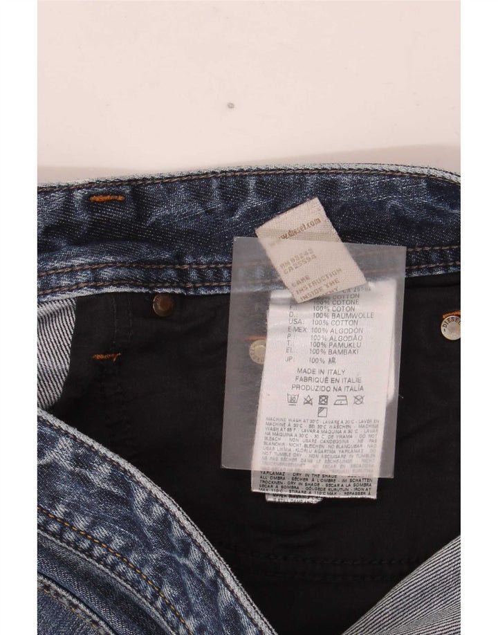 Męskie spodenki jeansowe Diesel W34, duże, niebieskie, bawełniane