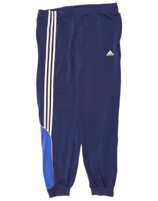 Męskie spodnie dresowe Adidas Joggers UK 40/42 Średni granat