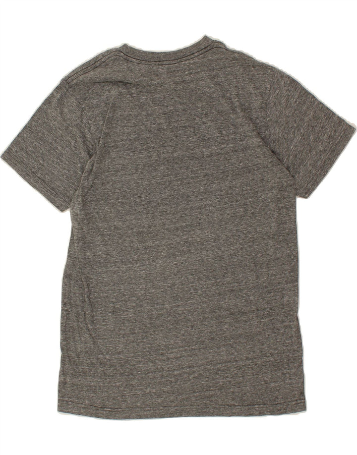 HURLEY Mens Premium Fit Graphic T-Shirt Top Small Grey Flecked Polyester Vintage Hurley and Second-Hand Hurley from Messina Hembry 
