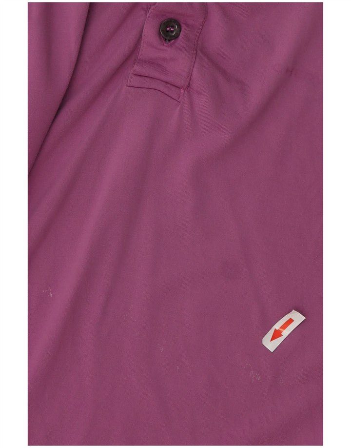 Męska koszulka polo Chervo IT 52, duża, fioletowa, nylonowa