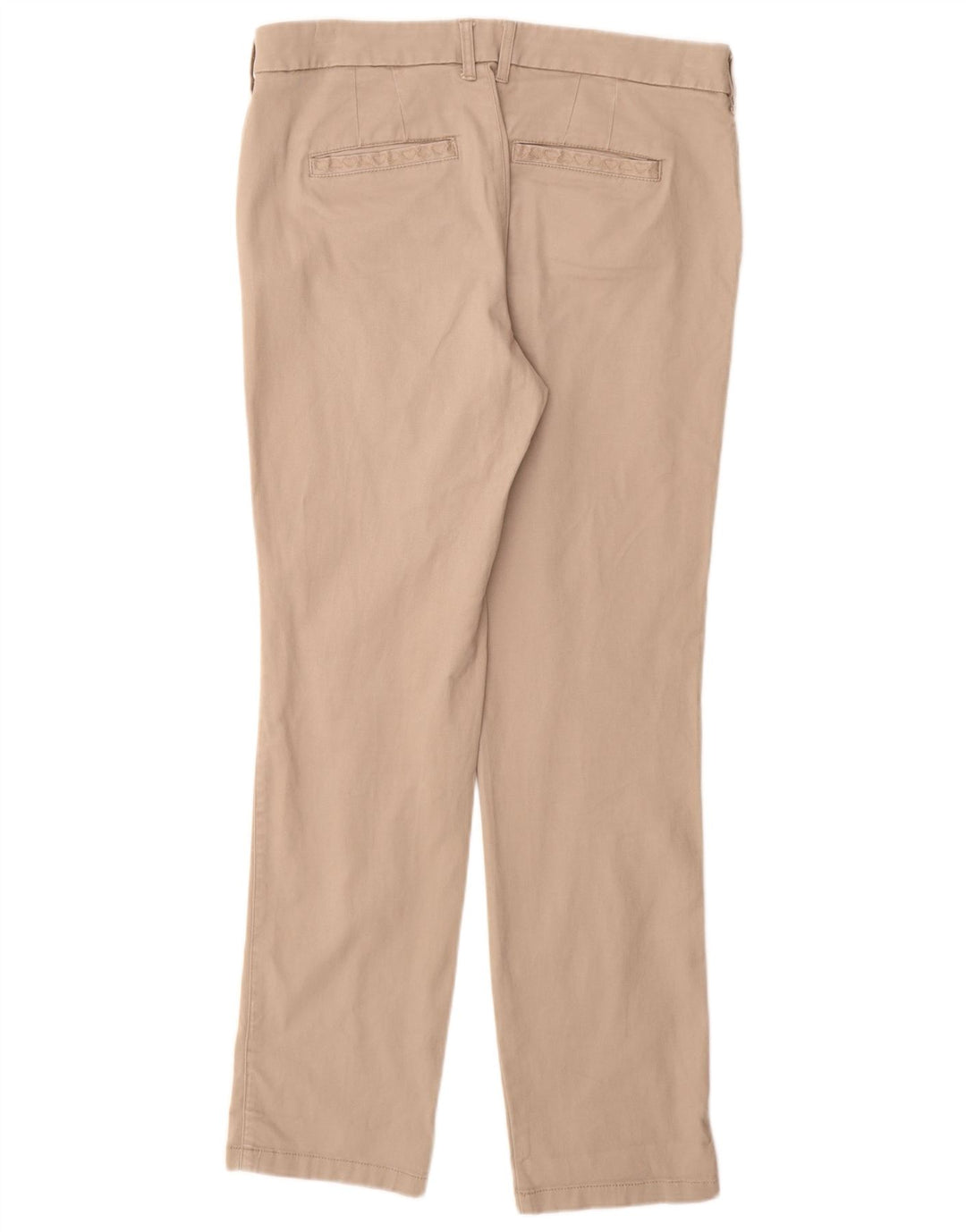 Spodnie damskie WHITE STUFF Chino UK 14 Large W32 L30 Beżowa bawełna