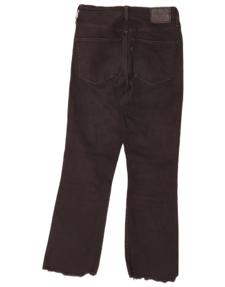 Męskie proste dżinsy Levi's W26 L26 Czarna bawełna