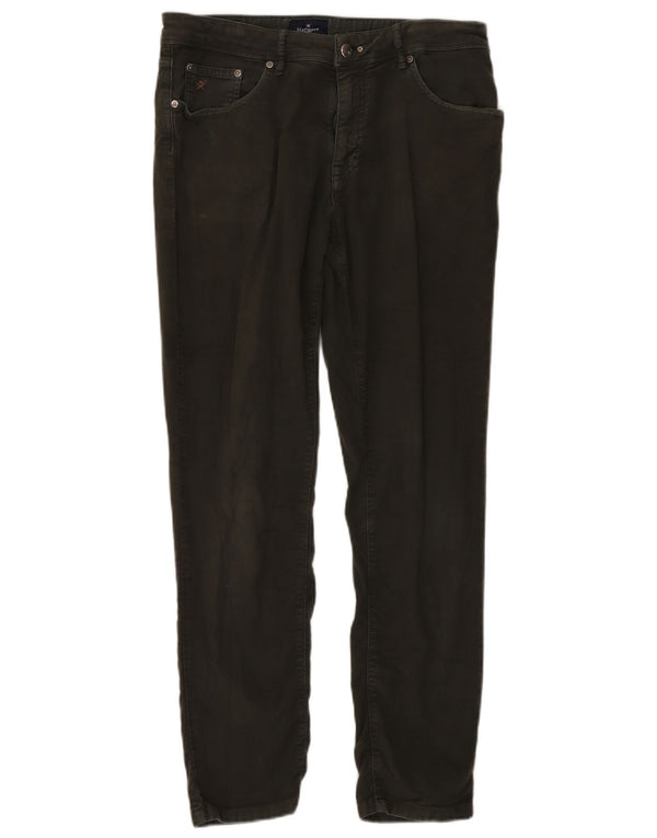 Męskie spodnie typu slim casual Hackett W34 L30, bawełna khaki