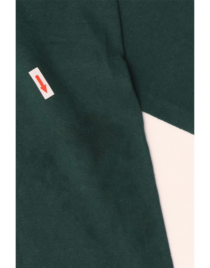 Męska koszulka Nike z długim rękawem 2XL, zielona bawełna