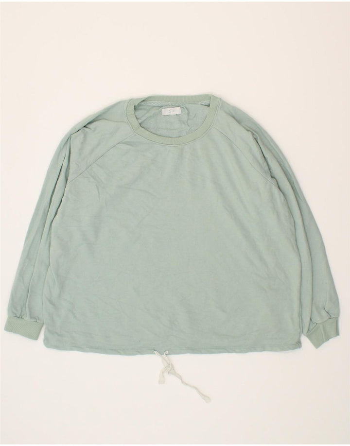 FAT FACE Womens Oversized Sweatshirt Jumper UK 20 2XL Blue Vintage Fat Face and Second-Hand Fat Face from Messina Hembry 