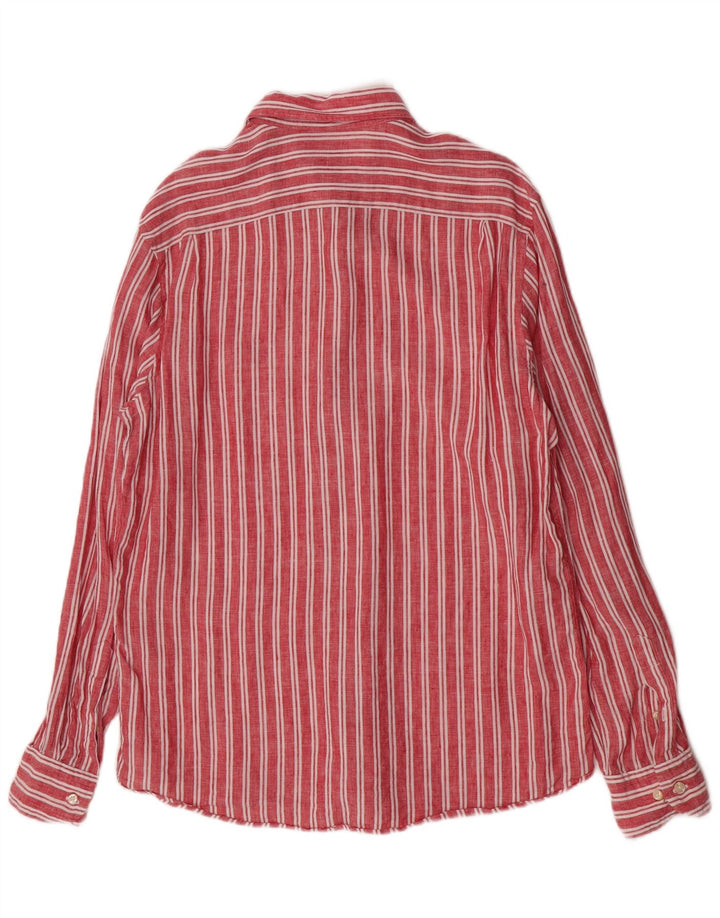 Koszula męska Massimo Dutti w duże czerwone paski