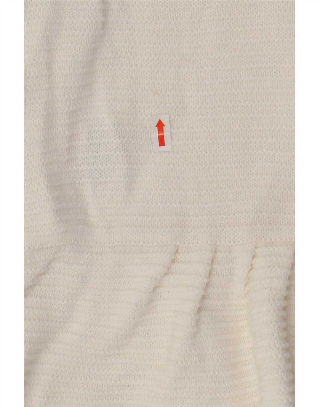 Damski sweter rozpinany MINT VELVET z rękawem 3/4, UK 12, średni biały