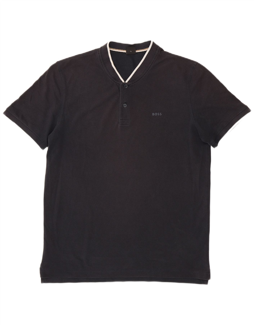 Męska koszulka polo XL Hugo Boss w czarne paski