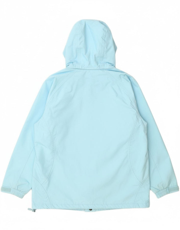 Damska kurtka przeciwdeszczowa z kapturem Helly Hansen UK 18 XL, niebieski poliester