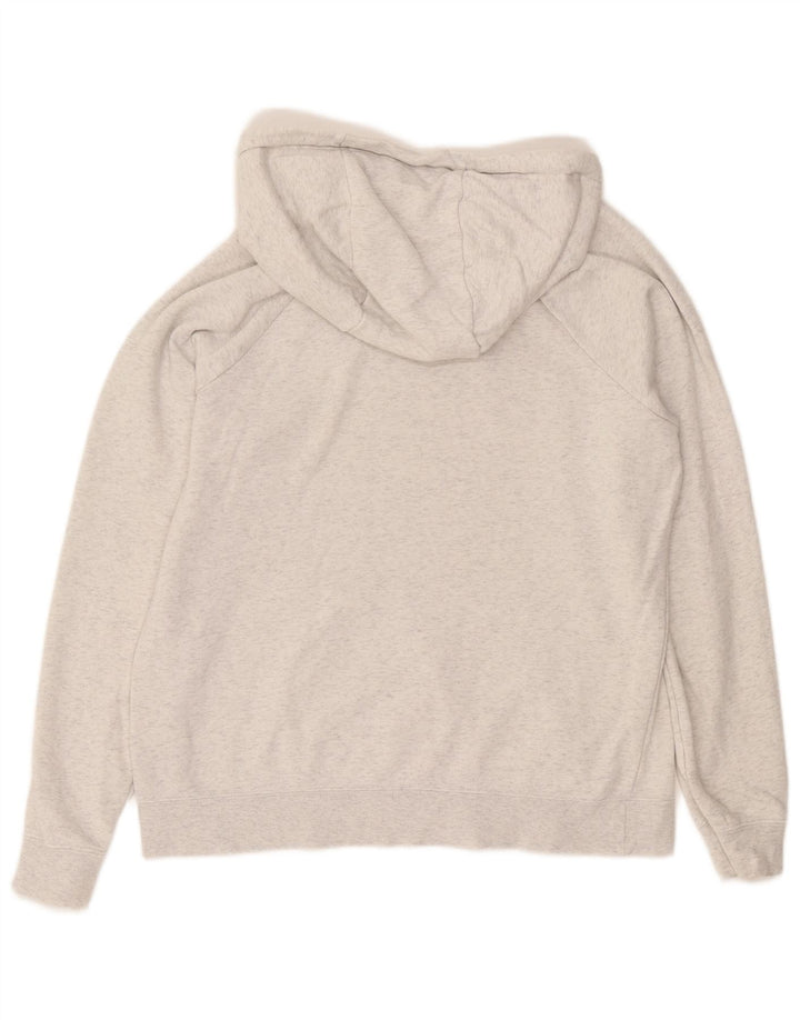Damski sweter z kapturem Nike UK 14, średnioszary, bawełniany