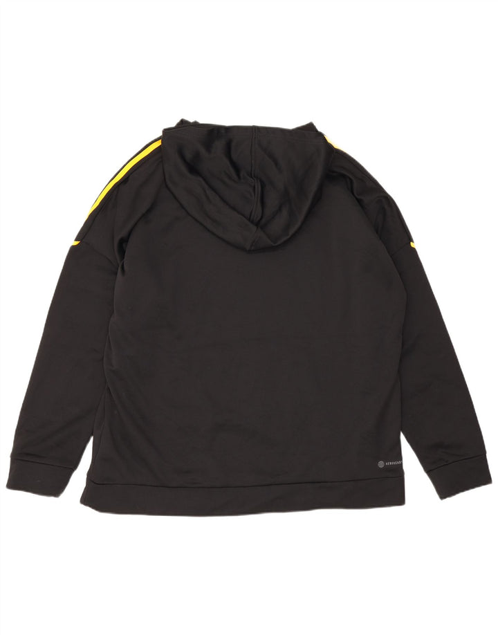 Męska bluza z kapturem Adidas Graphic XL Czarny poliester