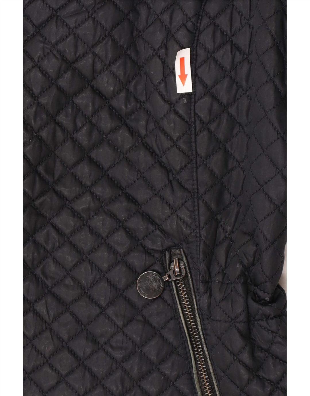 Damska pikowana kamizelka Massimo Dutti UK 18 XL, czarna, poliester