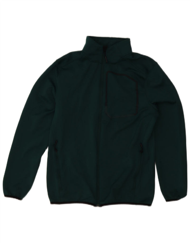Męska kurtka dresowa The North Face w kolorze średniozielonym, poliestrowa