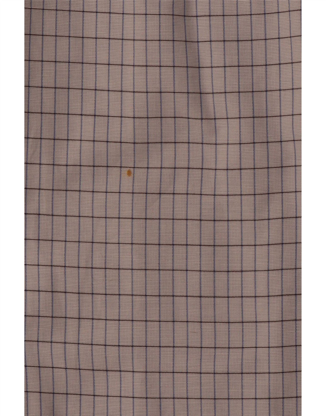 Koszula męska ERMENEGILDO ZEGNA rozmiar 41 16, duża bawełniana kratka w kolorze złamanej bieli