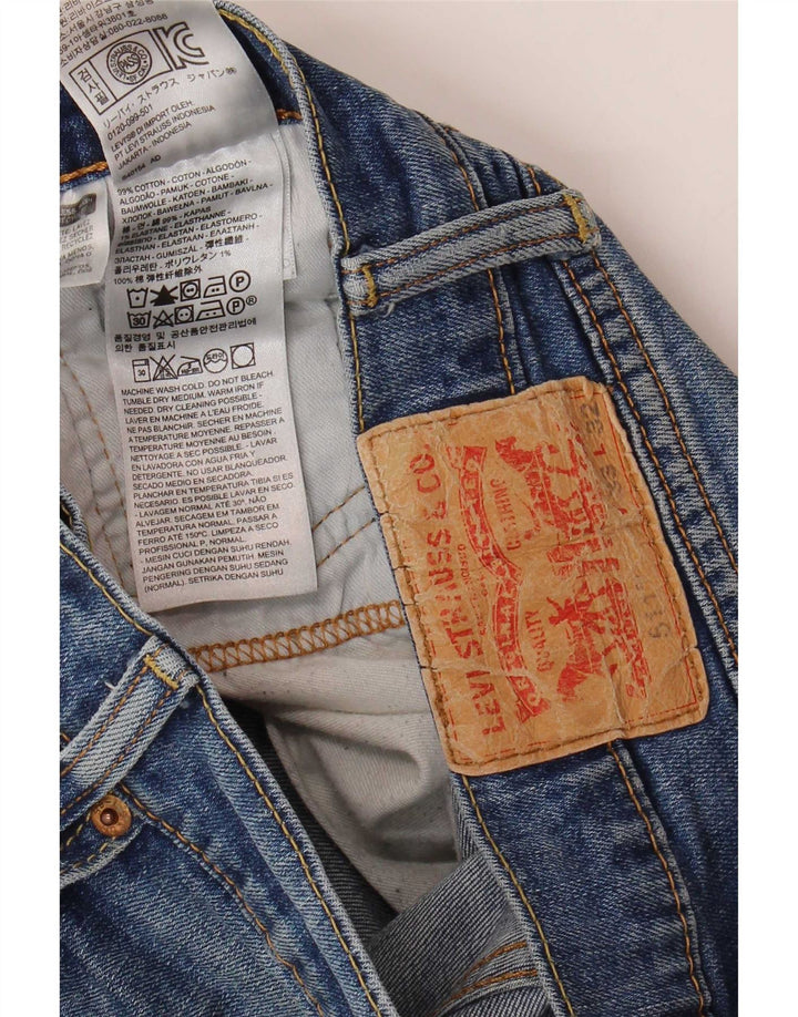 Męskie jeansy Levi's 511 Slim W33 L32 Niebieskie bawełniane