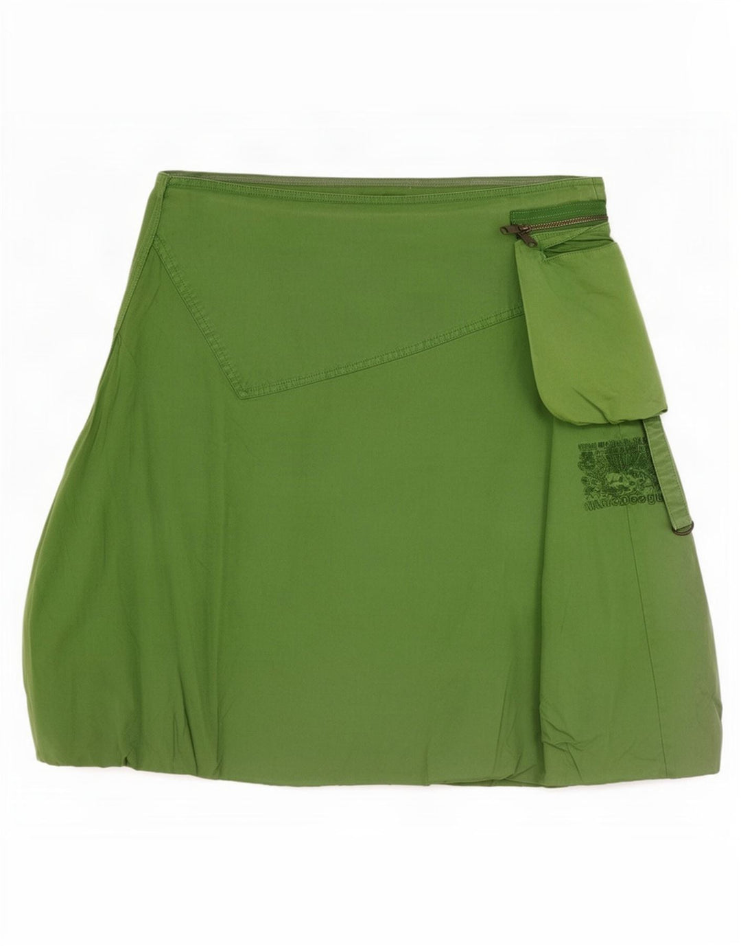 Desigual damska spódnica bąbelkowa EU 38 Medium W30 zielona