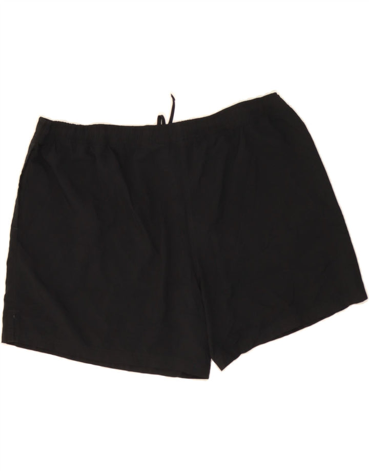 NIKE Womens Sport Shorts US 16/18 XL Black Polyester Vintage Nike and Second-Hand Nike from Messina Hembry 