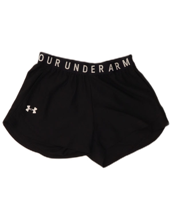Damskie spodenki sportowe UNDER ARMOUR Graphic UK 4 XS, czarne, poliestrowe