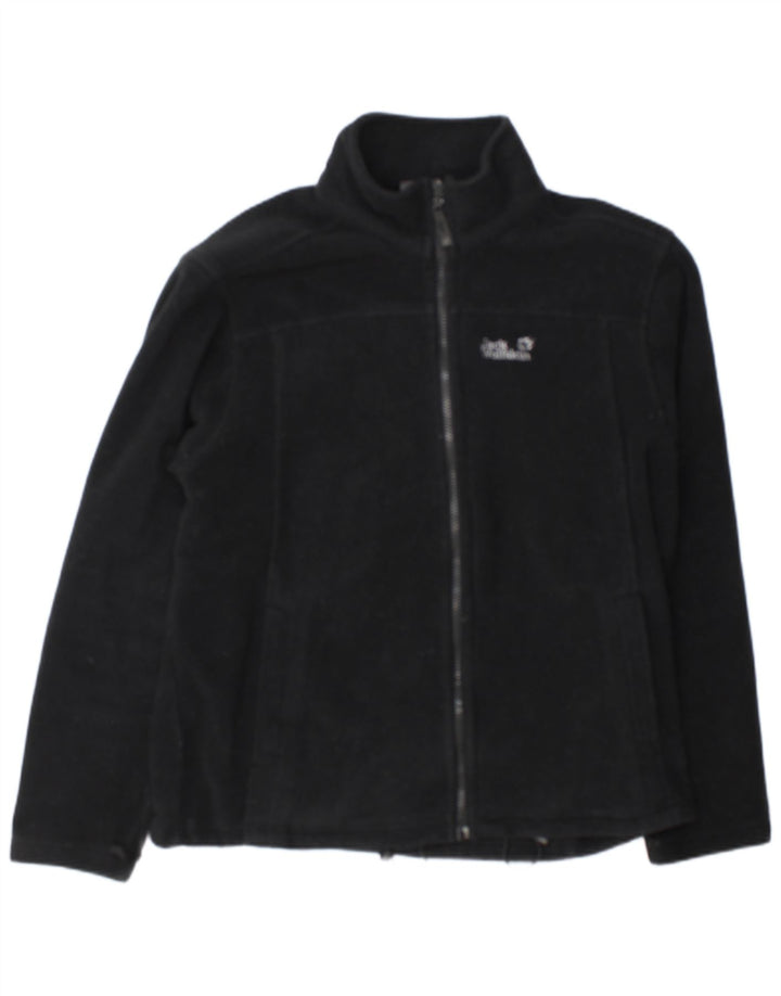 Męska kurtka polarowa Jack Wolfskin UK 44/46 XL, czarny poliester
