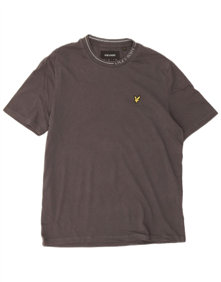T-shirt męski Lyle & Scott, średnioszary, bawełniany