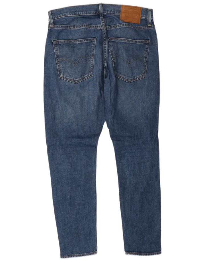 Męskie jeansy slim fit Levi's W32 L30 Niebieskie bawełniane