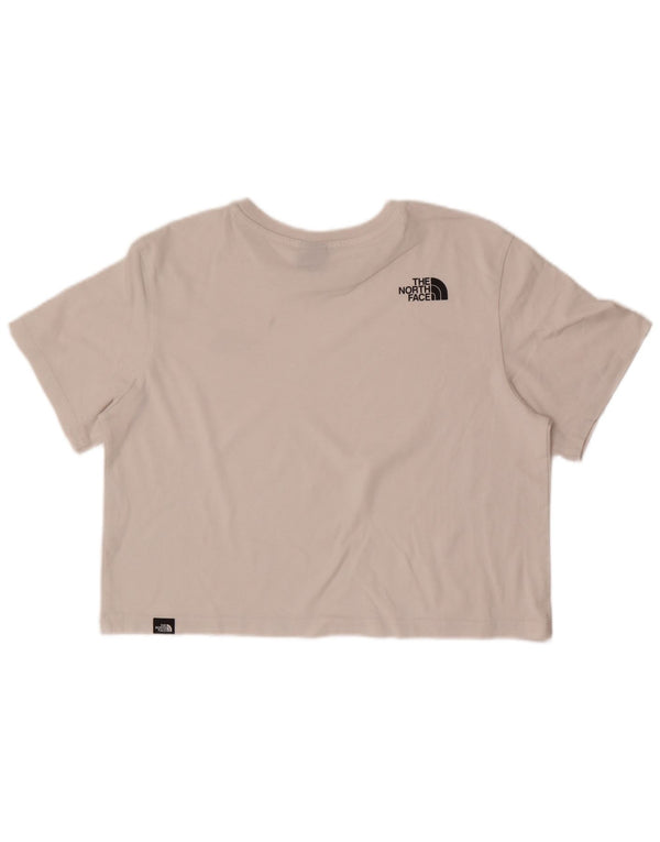 Damska koszulka Crop Top The North Face UK 14, kolor średni biały