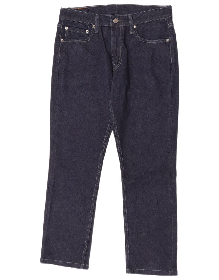 Męskie jeansy Levi's 511 Slim W32 L27 Granatowa bawełna