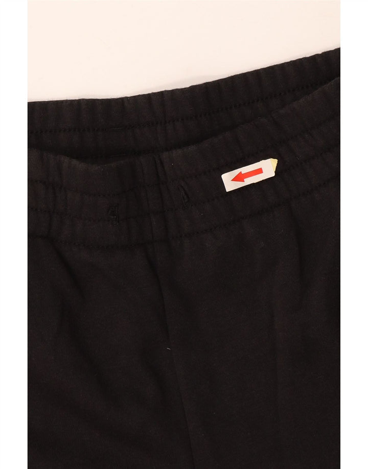 Damskie spodnie dresowe ADIDAS Joggers UK 12/14 Średnia czarna bawełna