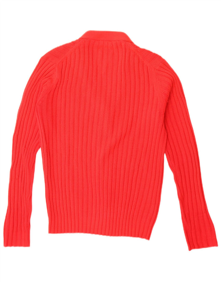 Sweter damski w stylu vintage IT 42 Średni czerwony akryl