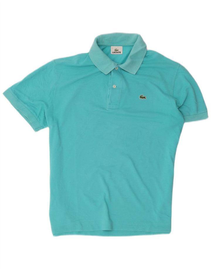 Męska koszulka polo Lacoste, rozmiar 5, duża, turkusowa bawełna