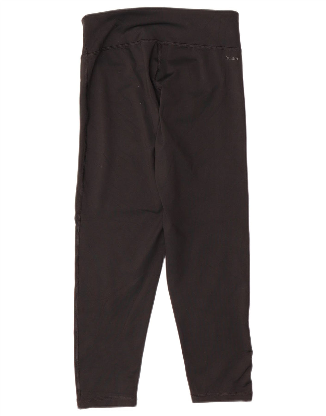 Damskie legginsy ADIDAS Climalite Graphic Capri UK 8/10, małe czarne