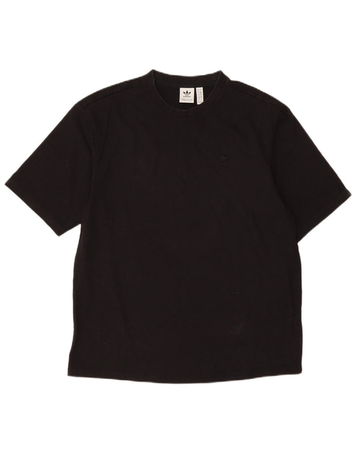 Damska koszulka oversize Adidas Top UK 10 Small Black