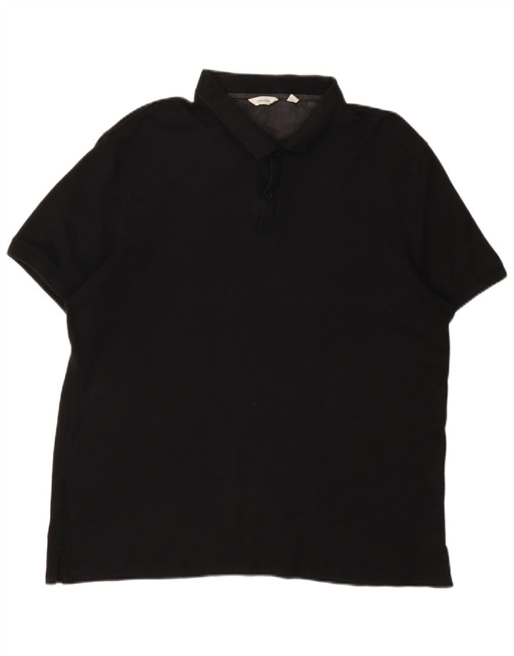 Męska koszulka polo XL CALVIN KLEIN w kolorze czarnym