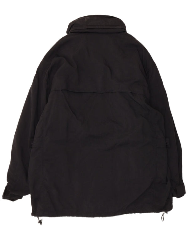 Męska kurtka użytkowa IT 54 2XL w stylu vintage, czarny nylon